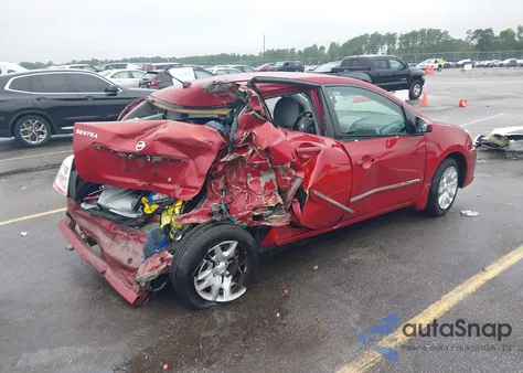 2010 Nissan Sentra 2.0S from USA, damaged, VIN 3N1AB6AP0AL602787